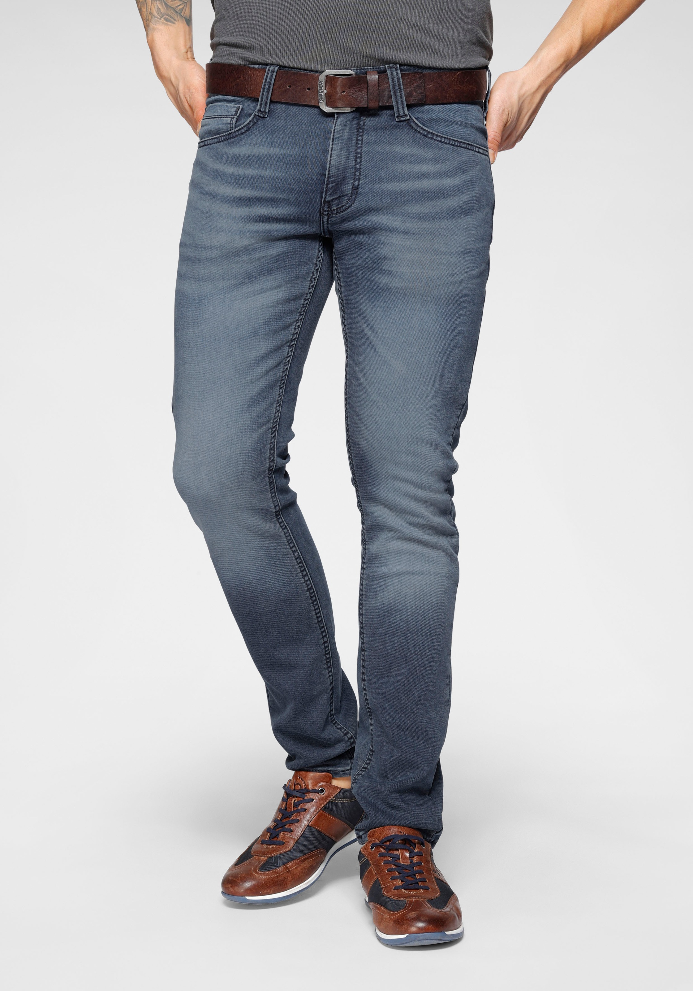 MUSTANG 5-Pocket-Jeans »Style Oregon Slim«, mit leichten Abriebeffekten kaufen