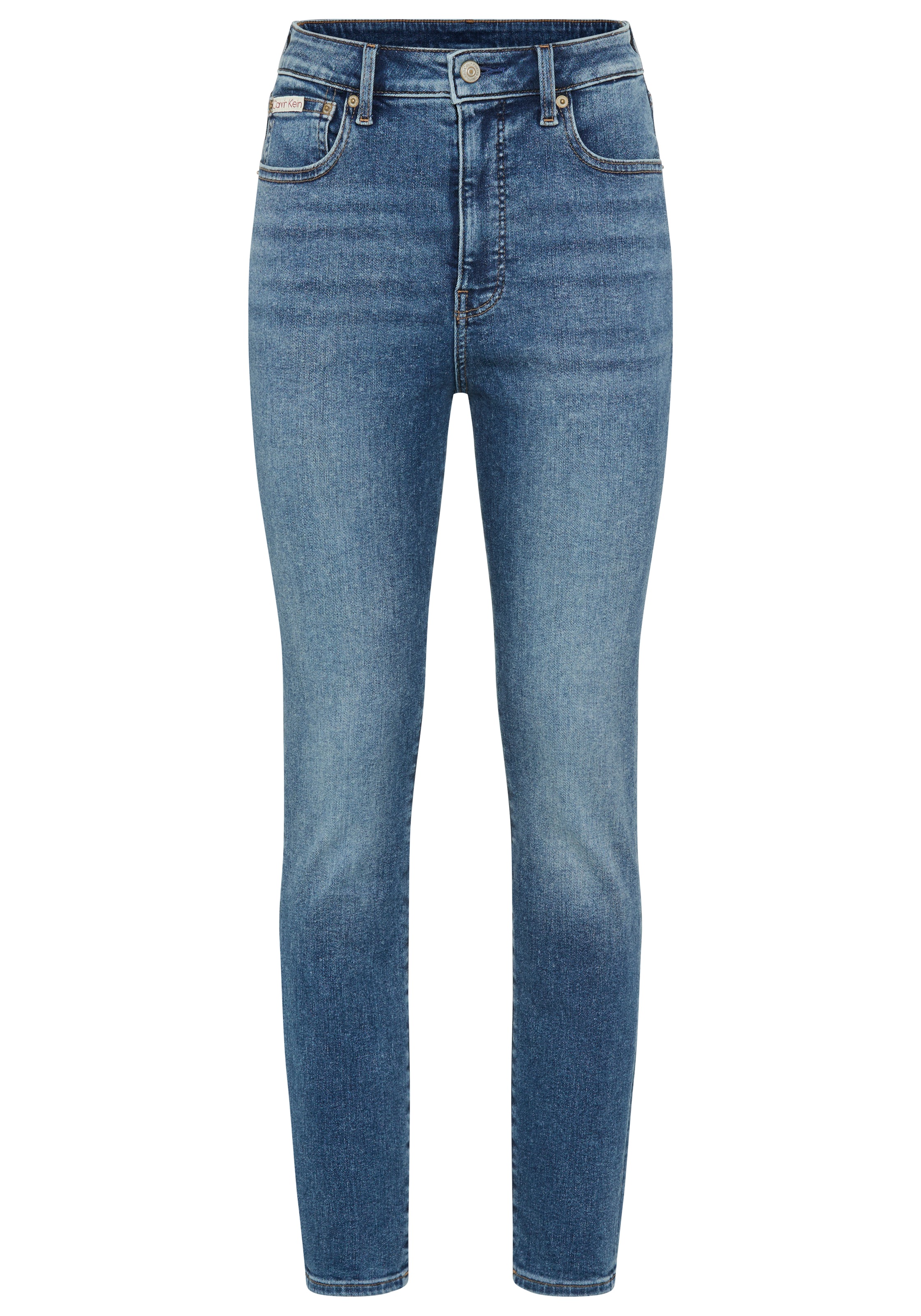 Calvin Klein Jeans High-waist-Jeans skinny fit, used washed