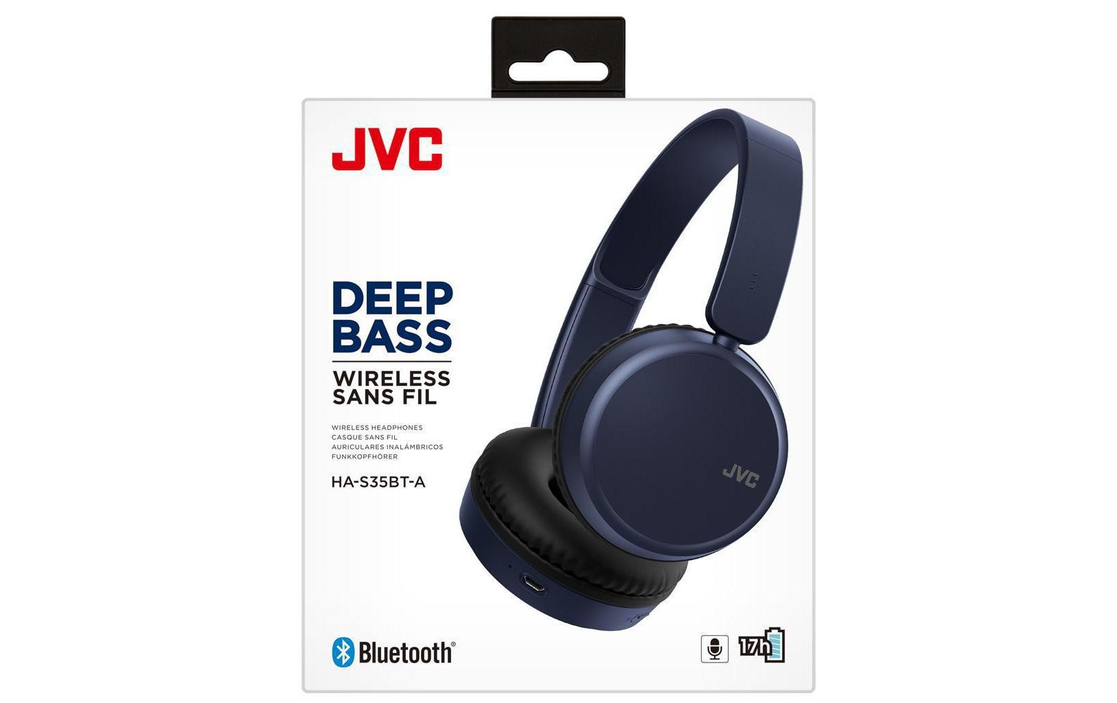 JVC Over-Ear-Kopfhörer »HA-S35BT Blau«
