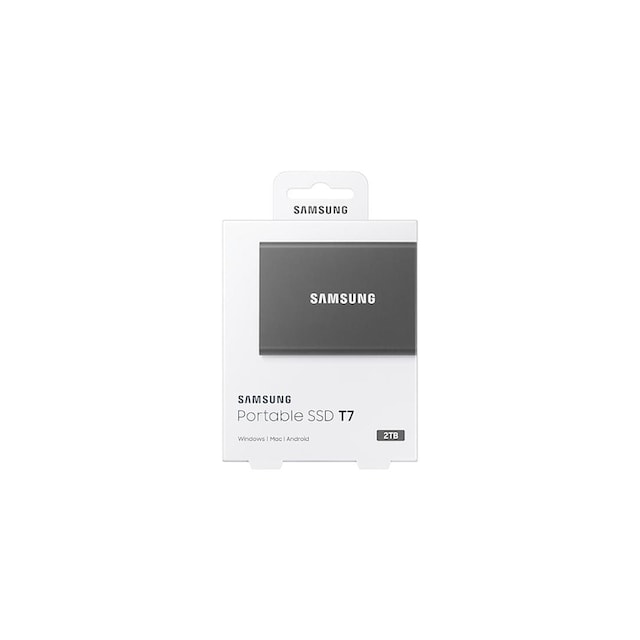 ➥ Samsung externe SSD »Port. SSD T7 2TB Titan Grey« gleich bestellen |  Jelmoli-Versand