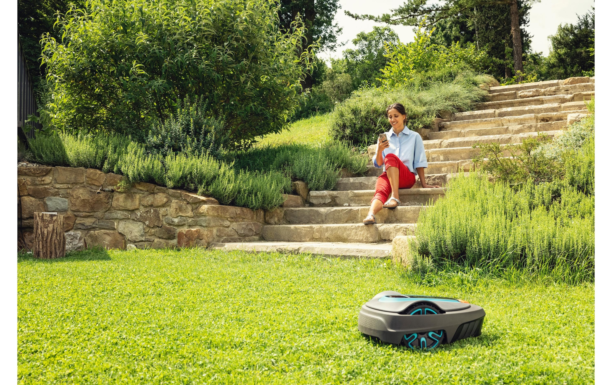 GARDENA Rasenmähroboter »smart SILENO«