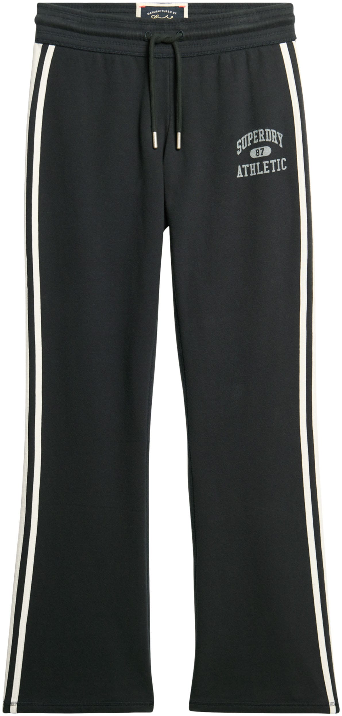 Superdry Sweathose »ATHLETIC STRIPE FLARE JOGGER«, Jogginghose mit Streifen und Schlag