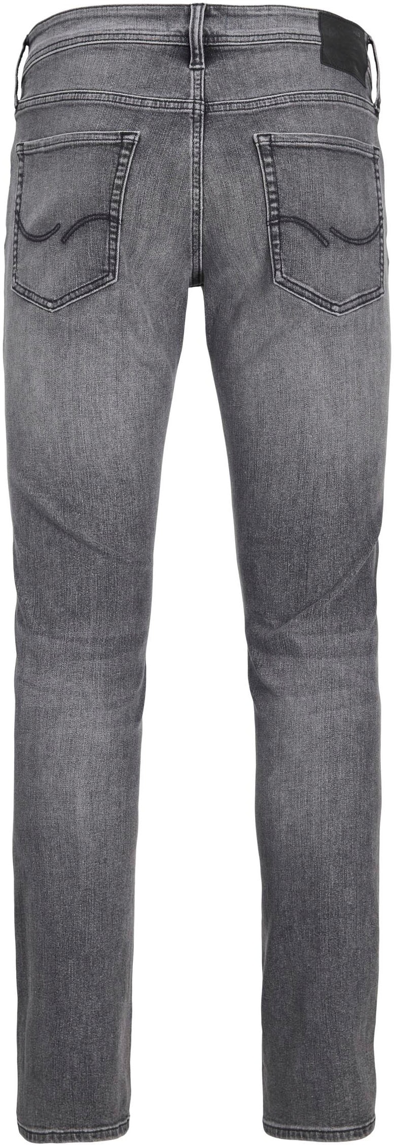 Jack & Jones Slim-fit-Jeans »JJIGLENN mit Used-Look und Stretchkomfort«, Abriebeffekte, modisch, slim fit, Baumwollmischung