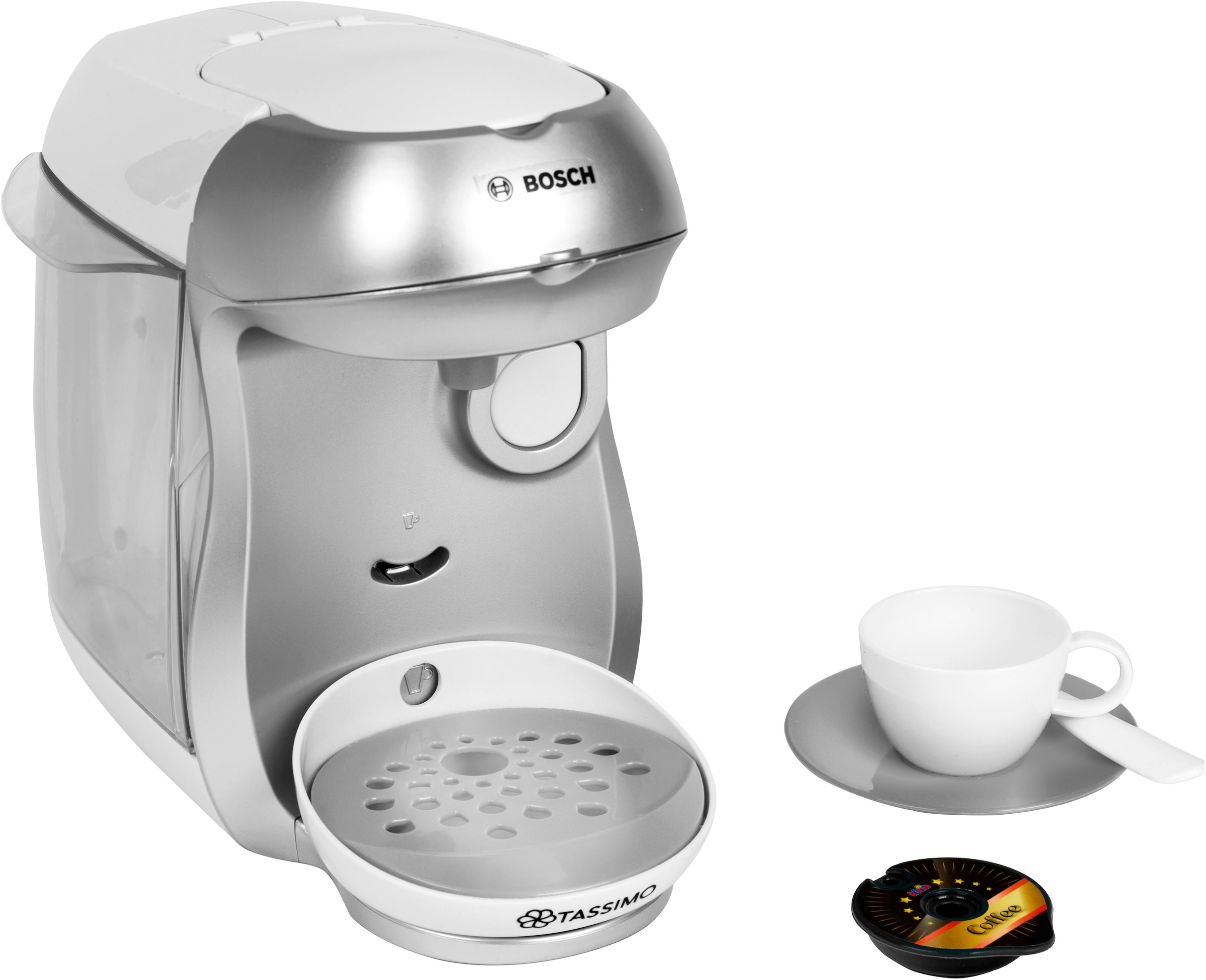 Klein Kinder-Kaffeemaschine "Bosch - Espressomaschine "Tassimo Happy"" mit Sound
