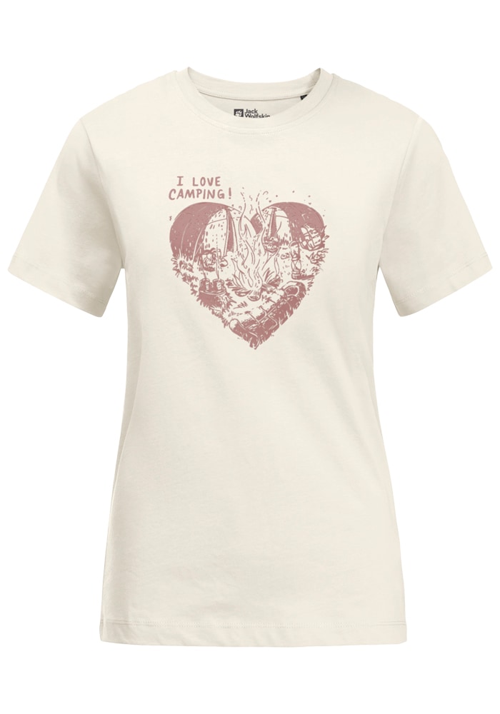 Jack Wolfskin T-Shirt »CAMPING LOVE T W«
