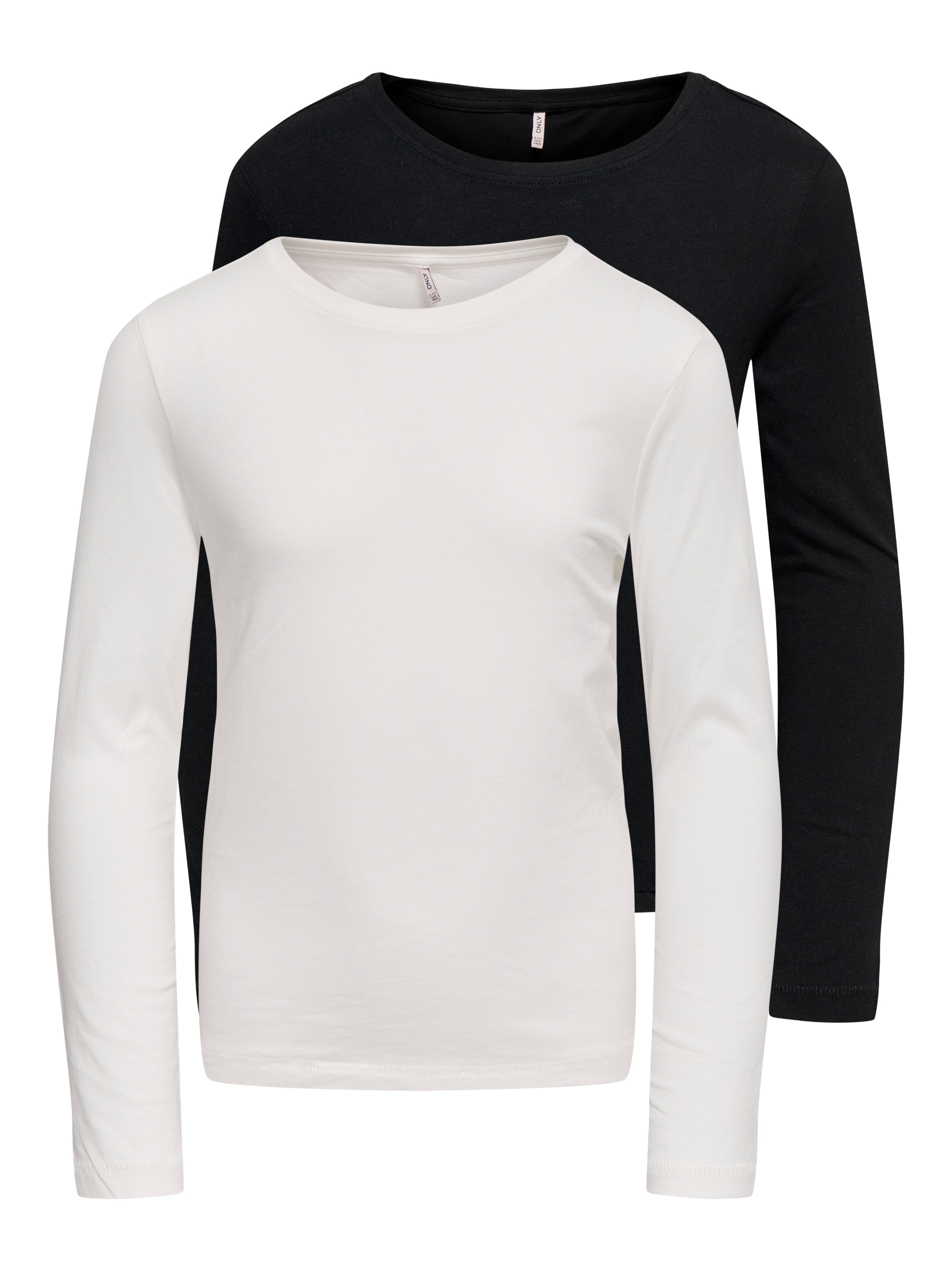 KIDS ONLY Langarmshirt »KOGNEW ONLY L/S TEE JRS 2-PACK«, (Packung, 2 tlg.)