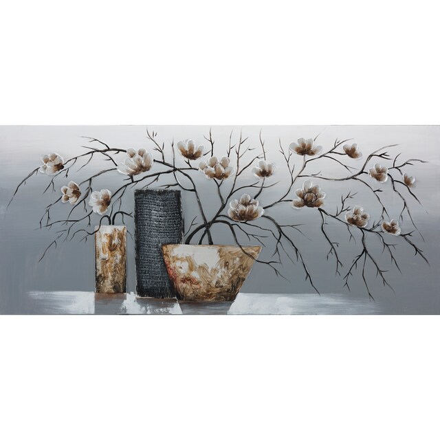 Bönninghoff Ölgemälde »Blumen«, Blumen, (1 St.), jedes Bild ein Unikat,  BxH: 140x60 cm online bestellen | Jelmoli-Versand