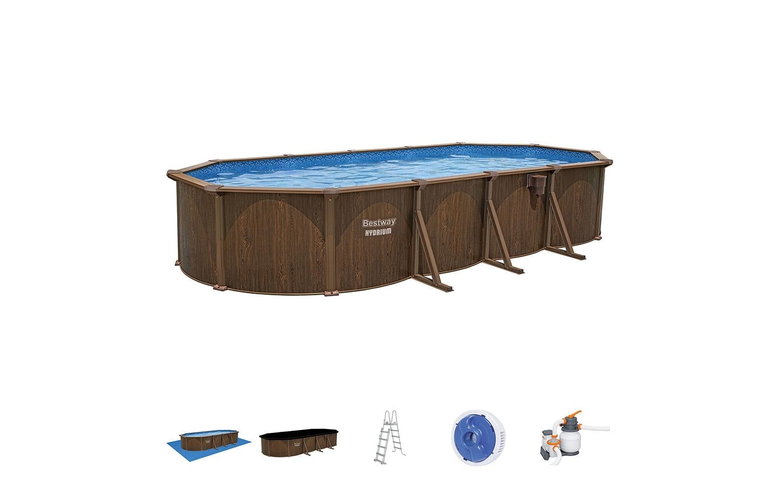 Bestway Pool »Hydrium Komplett-Set 732 x 366 x 132 cm«