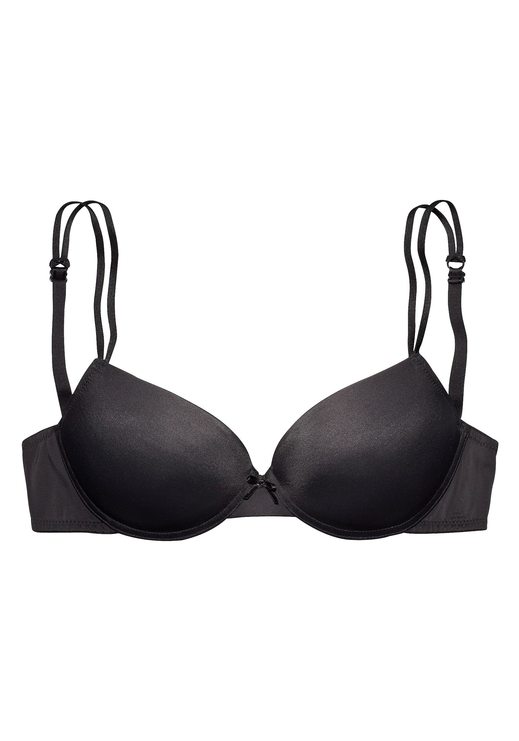 LASCANA Push-up-BH »Chelina«, mit abnehmbaren, normalen und transparenten  Trägern, Dessous bei OTTO