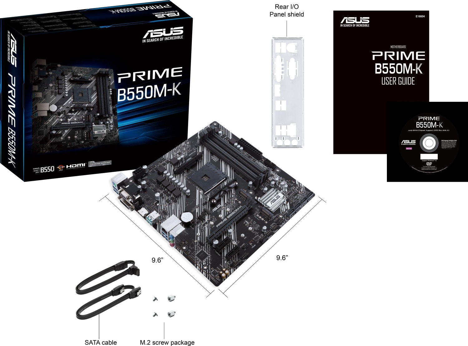 Asus Mainboard »ASUS Prime B550M-K«