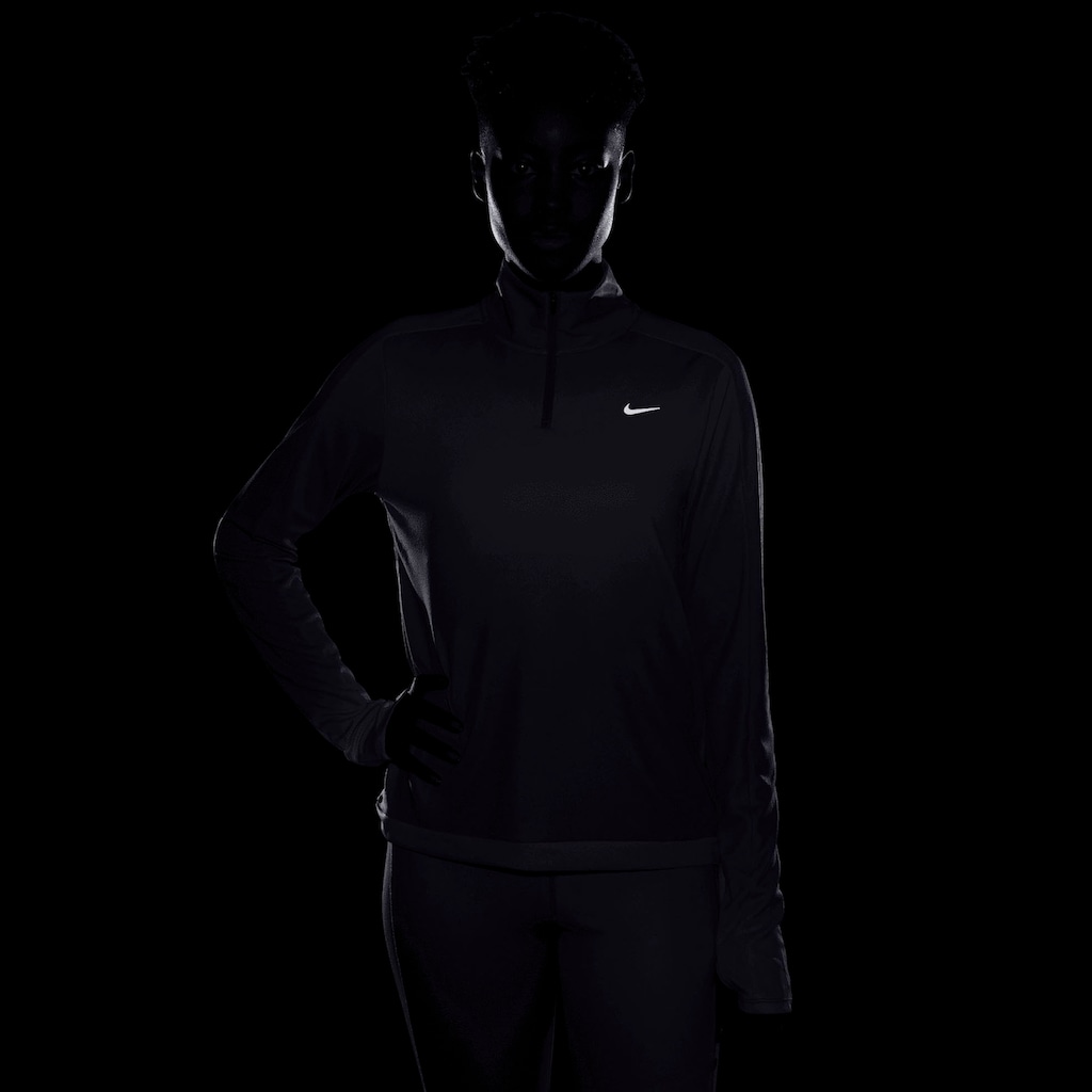 Nike Laufshirt »Dri-FIT Swoosh Women's Printed Half-Zip Top«