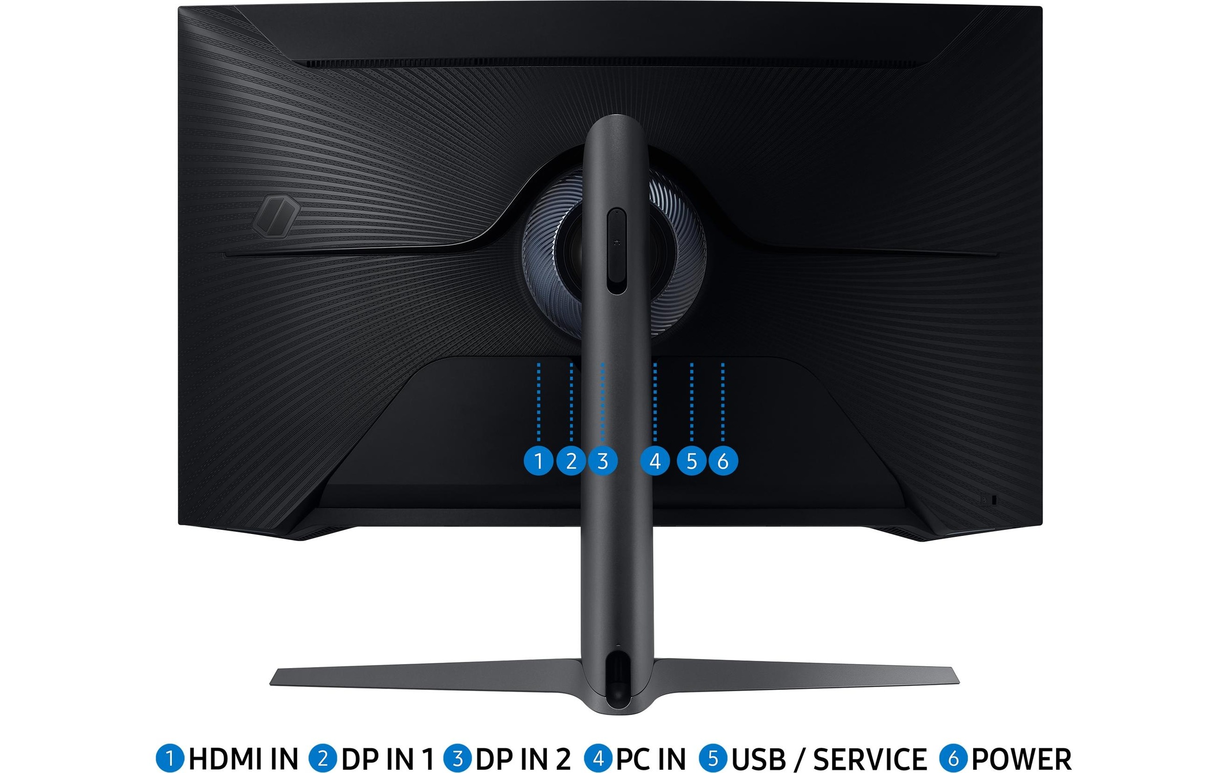 Samsung Gaming-Monitor »Samsung LC27G75TQSPXEN«, 68,05 cm/26,9 Zoll, 2560 x 1440 px, WQHD, 1 ms Reaktionszeit, 240 Hz