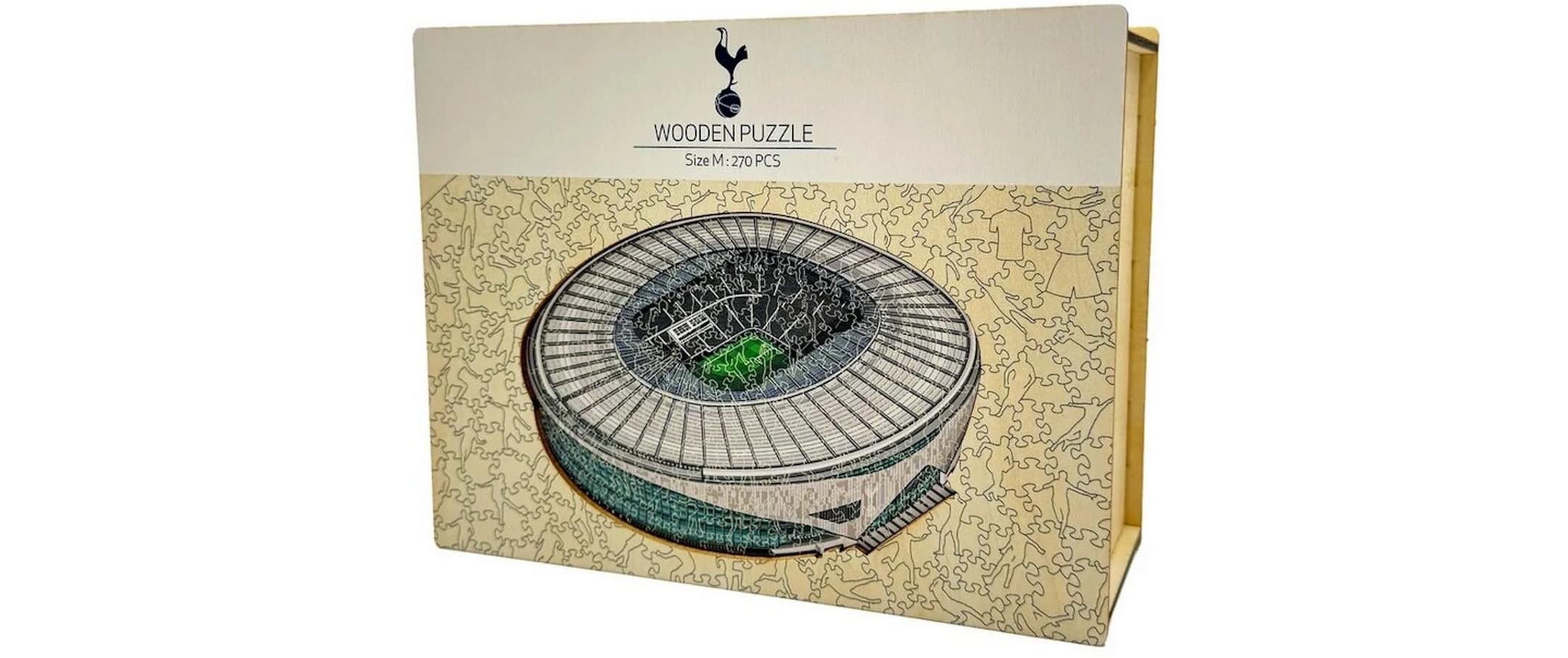Puzzle »Iconic Tottenham Hotspur FC – Stadium«, Holzart: Birke (Herkunftsland: China)