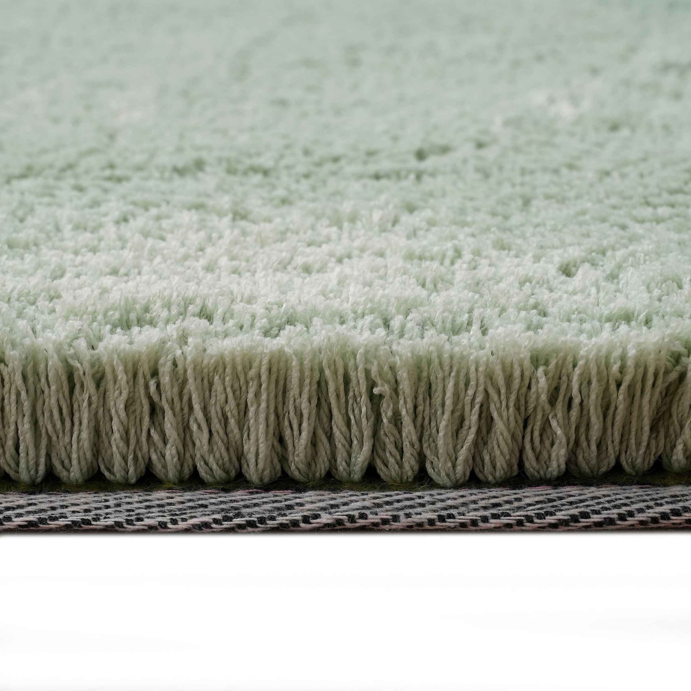 my home Hochflor-Läufer »Microfaser Teppich Magong, besonders weich, sehr feiner Flor«, rechteckig, 25 mm Höhe, uni Teppiche, Wohnzimmer, Schlafzimmer, Kinderzimmer, Flur, Brücke