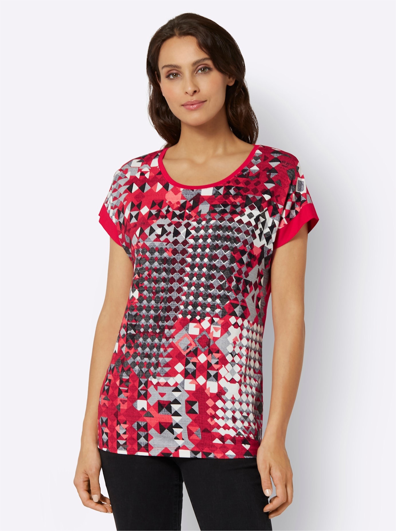 Inspirationen Kurzarmshirt »Druck-Shirt« 1 Stk.
