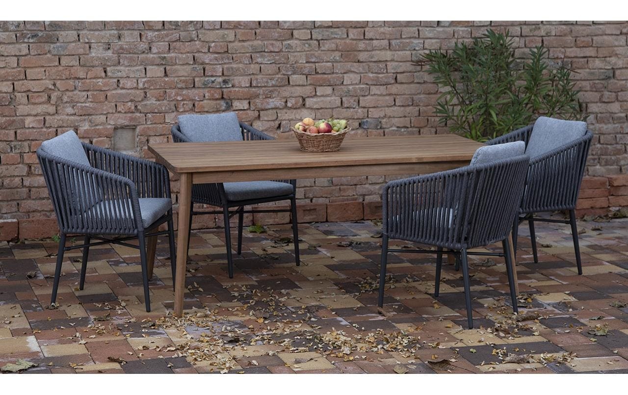 acamp Gartenstuhl »Manhattan grau«
