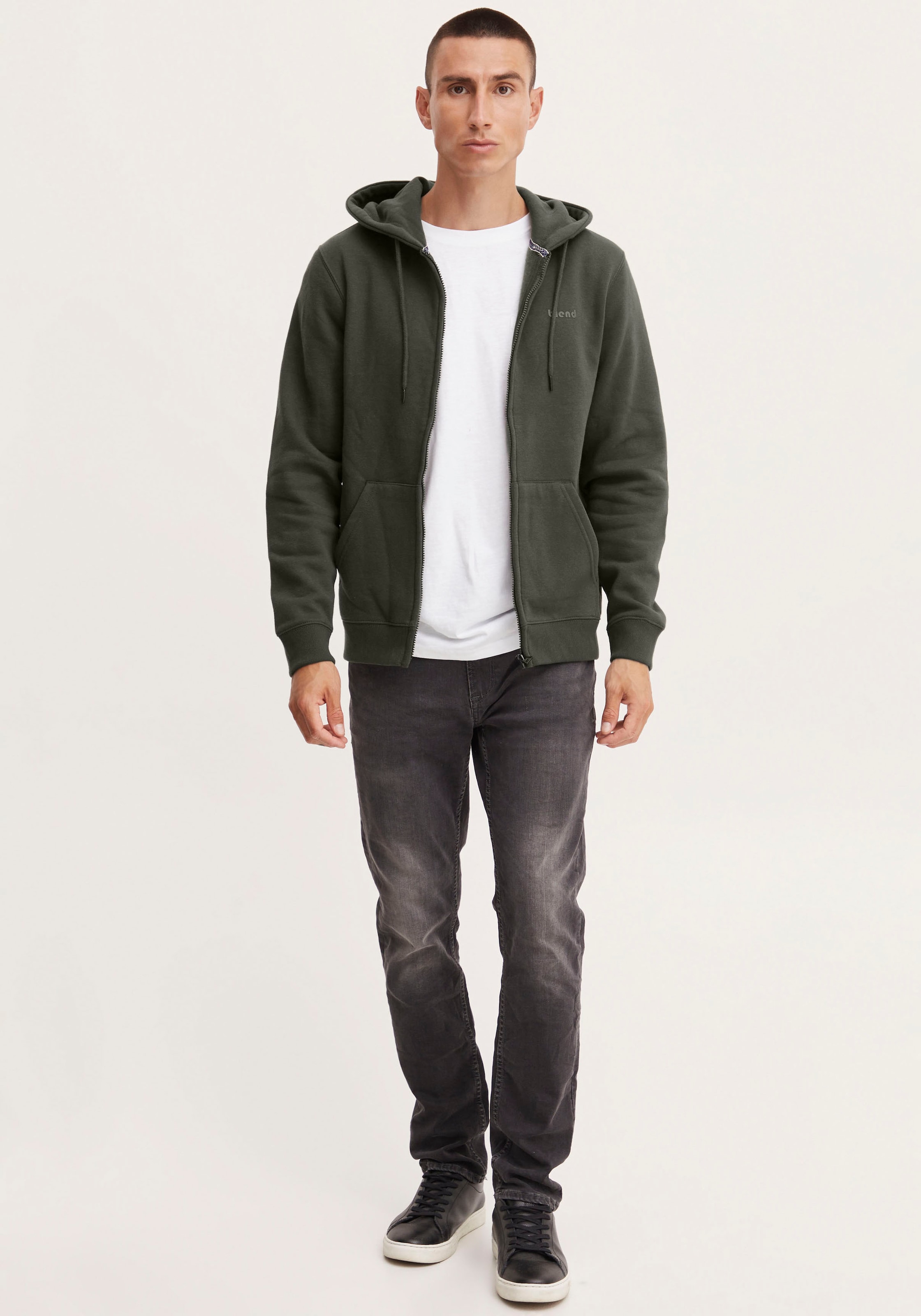 Blend Sweatjacke »BL Sweatjacke BHDownton Zipthrough«