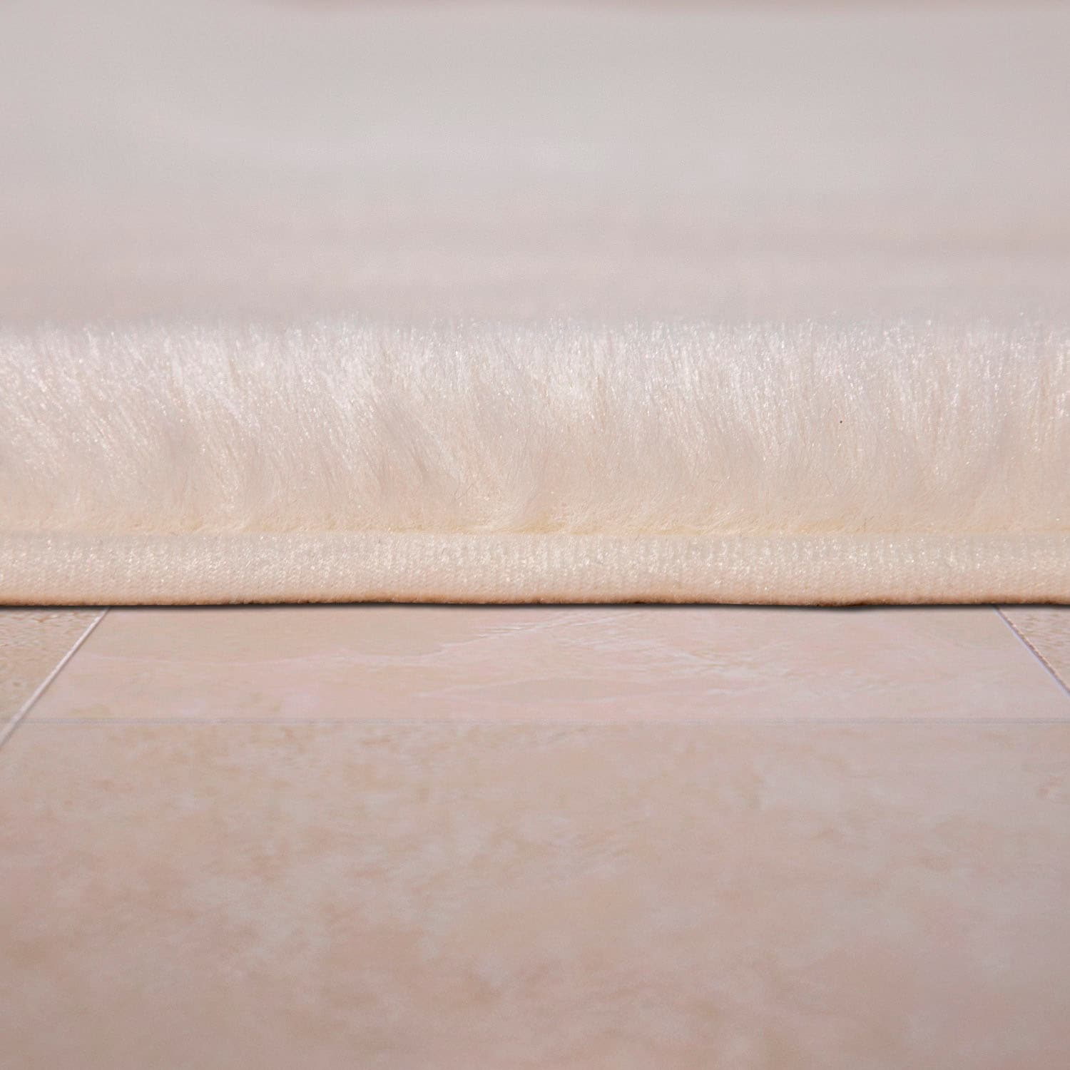 Paco Home Badematte »Comfy 340«, rutschhemmend beschichtet, fussbodenheizungsgeeignet, Badteppich, Soft-Touch-Oberfläche, besonders weich & flauschig