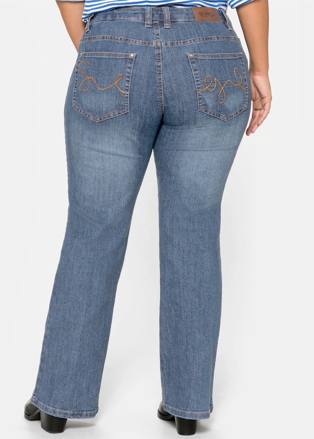 Sheego Bequeme Jeans, (1 tlg.)