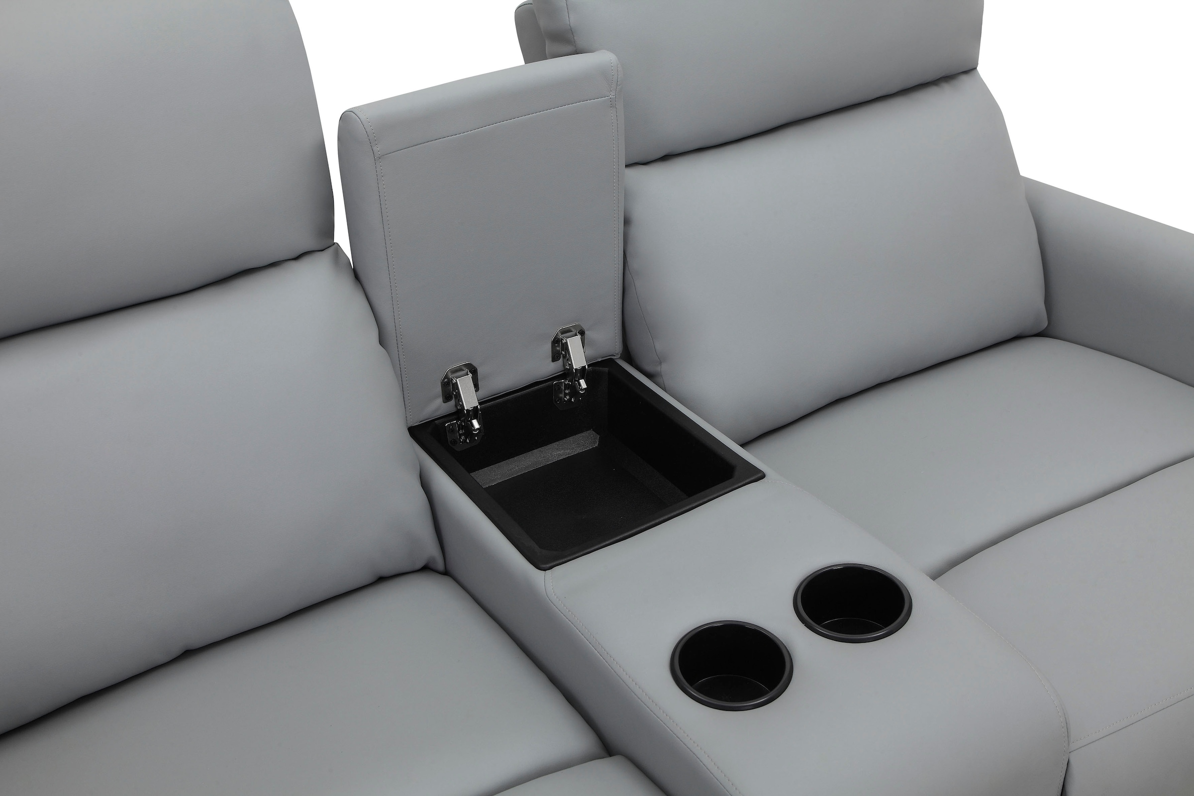 Home affaire 2-Sitzer »Daoulas, 2er-Kinosofa, TV-Sessel, Multimedia-Sofa«, Kinosofa mit Relaxfunktion, Getränkehalter und Stauraum