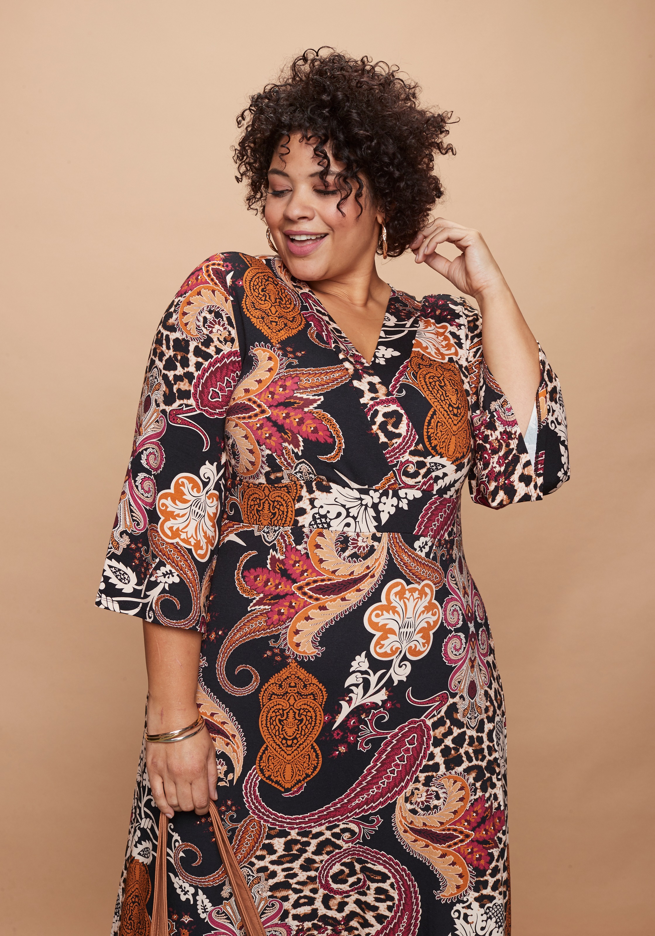 Boysen S Maxikleid Soulfully Mit Trompetenarmeln Online Shoppen Bei Jelmoli Versand Schweiz 