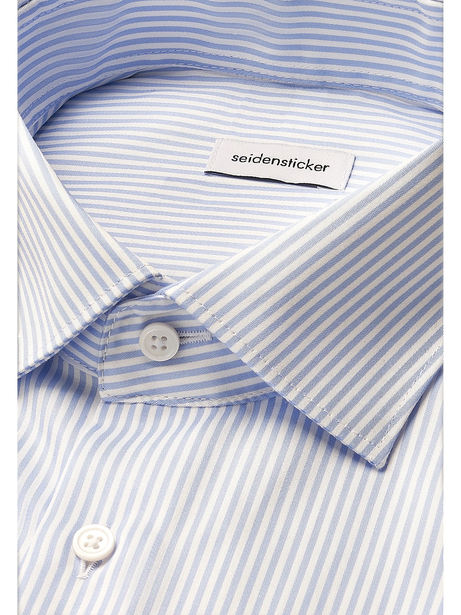 seidensticker Businesshemd »Schwarze Rose«, Slim 1/1 Kentkragen Gestreift