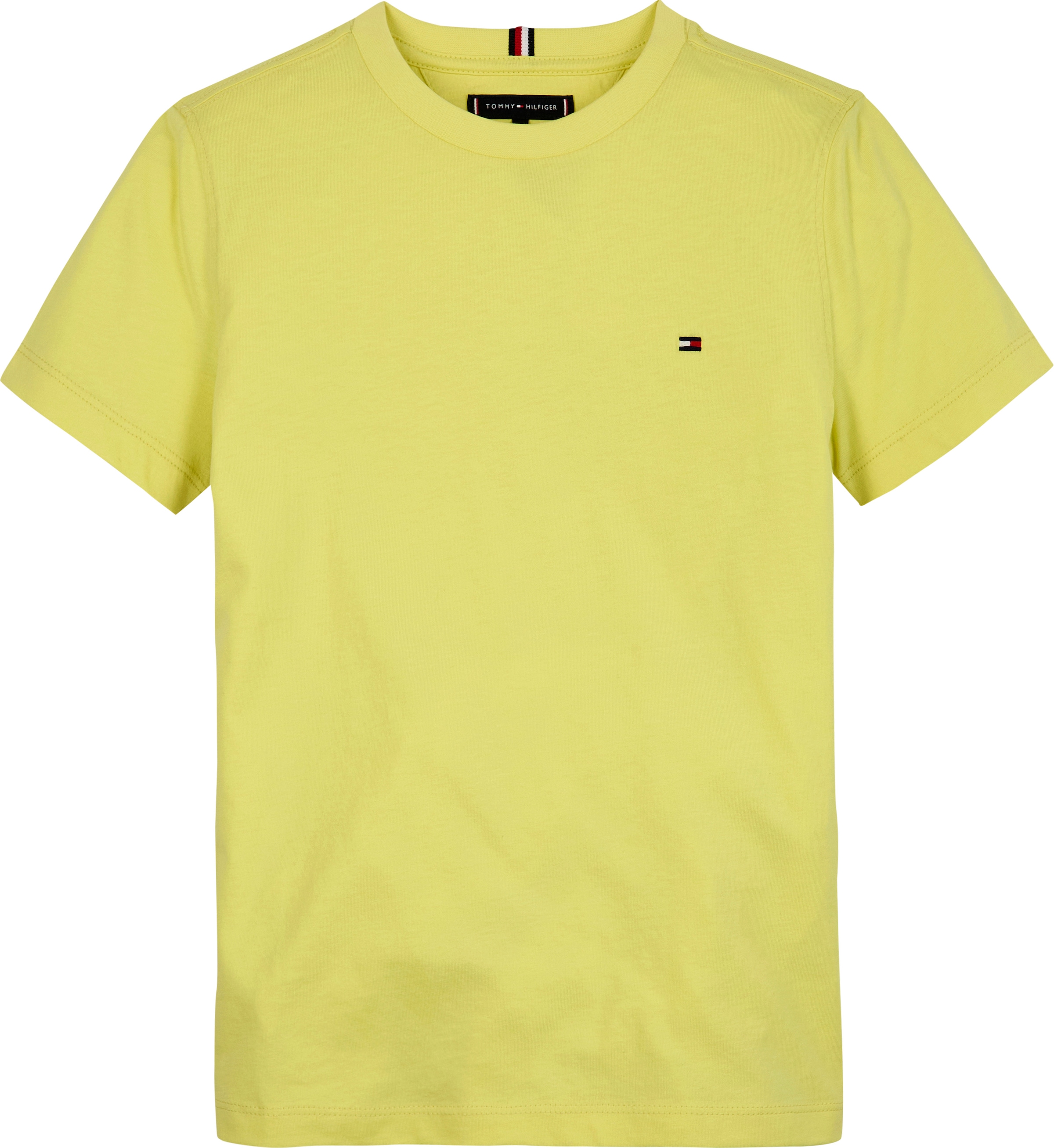 TOMMY HILFIGER T-Shirt »ESSENTIAL COTTON TEE S/S«, mit Logostickerei