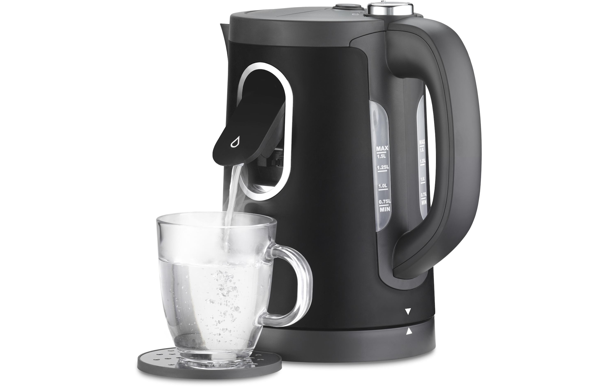 Trisa Wasserkocher »2 in 1 Perfect Cup« 1,5 l 2400 W