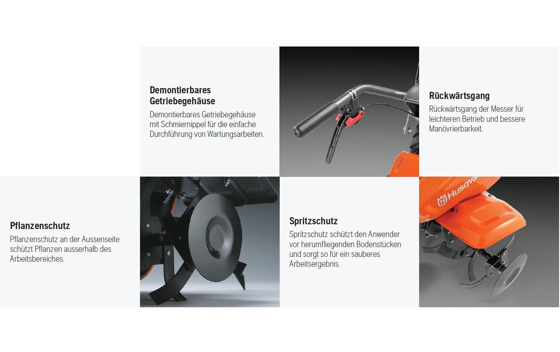 Husqvarna Benzinmotorhacke "TF 325"
