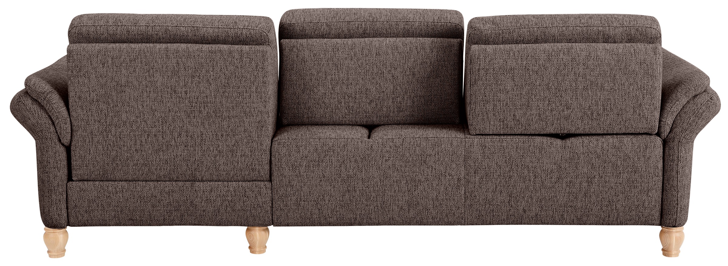 Home affaire Ecksofa »Palace L-Form«, incl. Sitztiefenverstellung, wahlweise mit Bettfunktion und Stauraum