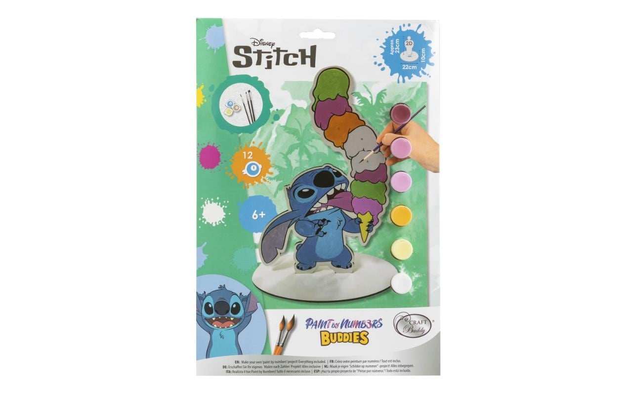 Malen nach Zahlen »CRAFT Buddy Paint By Numbers Buddies Stitch XL«