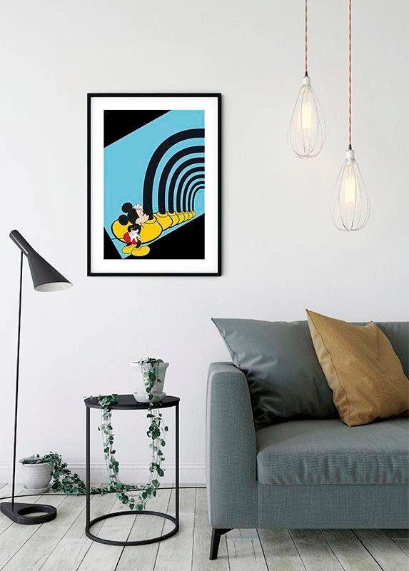 ✵ Komar Poster »Mickey Jelmoli-Versand Tunnel«, Mouse Disney, Wohnzimmer Schlafzimmer, online Kinderzimmer, St.), (1 bestellen Foot 