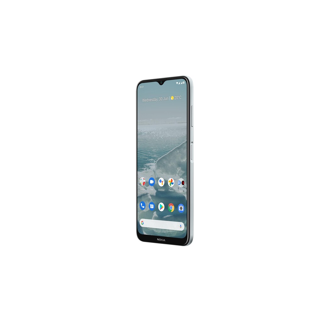 Nokia Smartphone »G20 128 GB Glacier«, weiss, 16,53 cm/6,51 Zoll, 48 MP Kamera