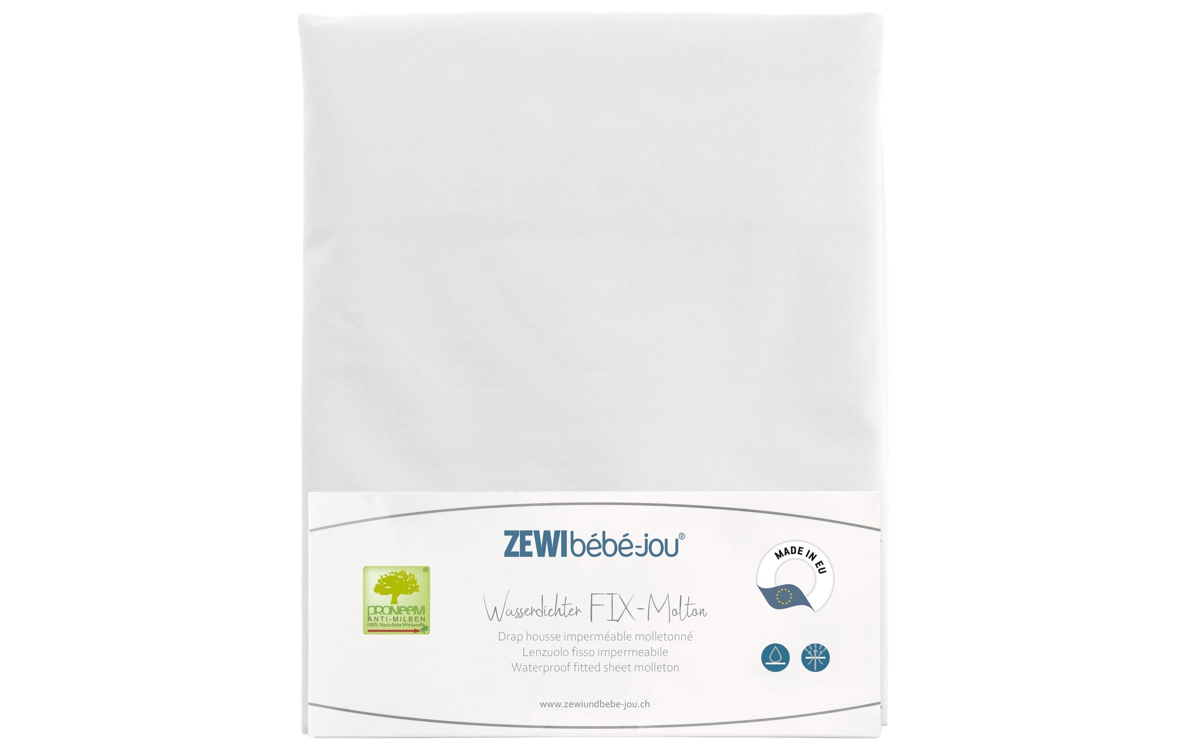 ZEWI bébé-jou Matratzenschutzbezug "Fix-Mol"