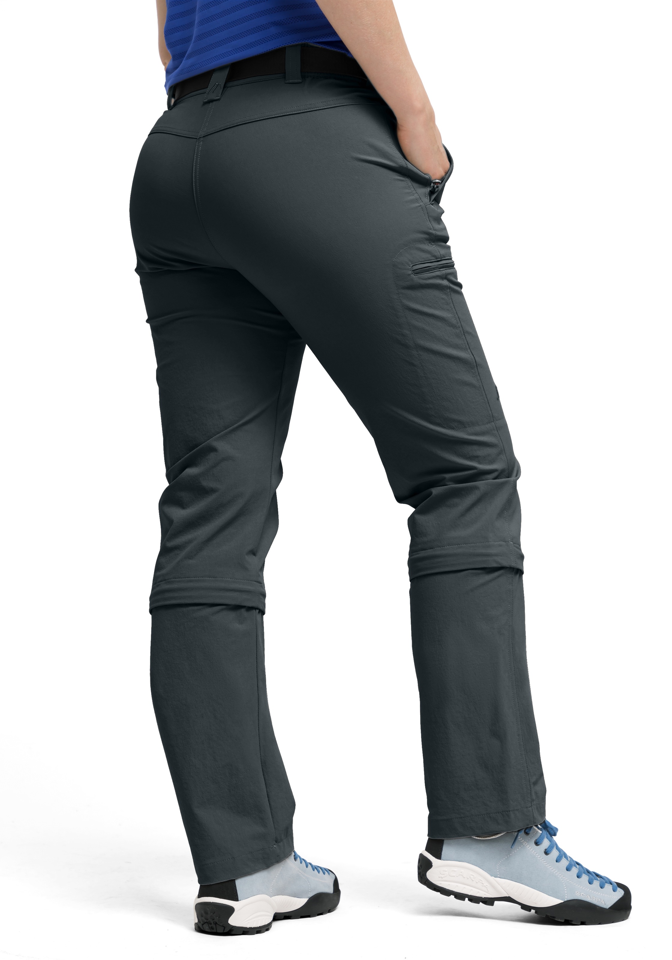 Maier Sports Funktionshose »Arolla«, Damen Wanderhose, zipp-off Outdoor-Hose, 3 Taschen, Regular Fit