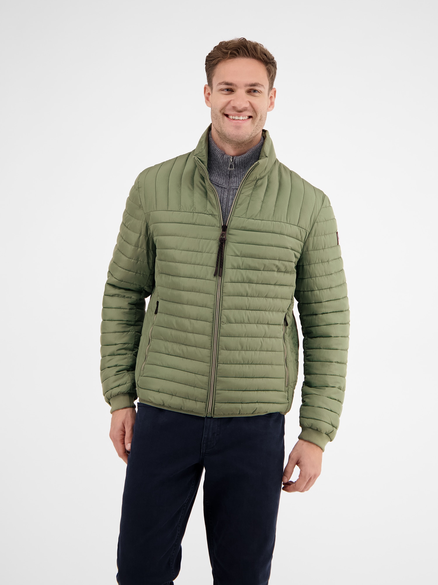 LERROS Steppjacke »LERROS Leichter Herren Steppblouson«, ohne Kapuze, Keine Angabe