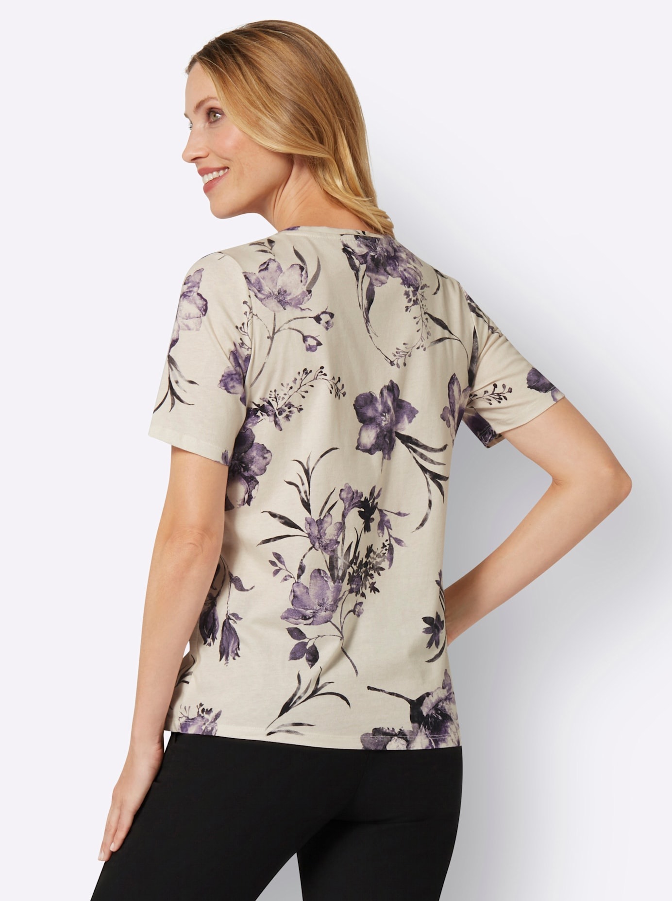 Classic Basics Print-Shirt »Druck-Shirt«, (1 tlg.)