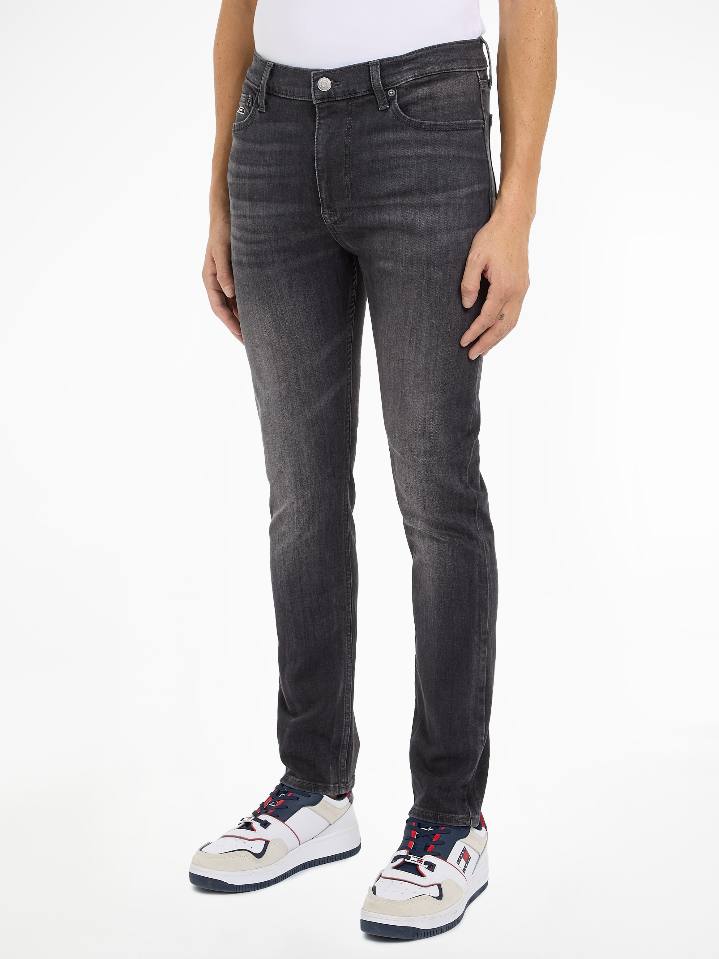 Tommy Jeans Skinny-fit-Jeans »SIMON SKNY«, mit Logoprägung