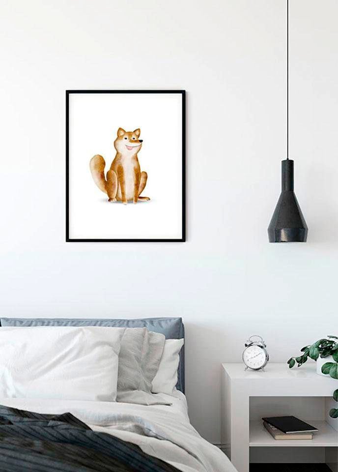 ❤ Komar Poster »Cute Animal bestellen Jelmoli-Online (Packung, im Tiere, Dog«, Kinderzimmer, Shop 1 Schlafzimmer, Wohnzimmer St.)