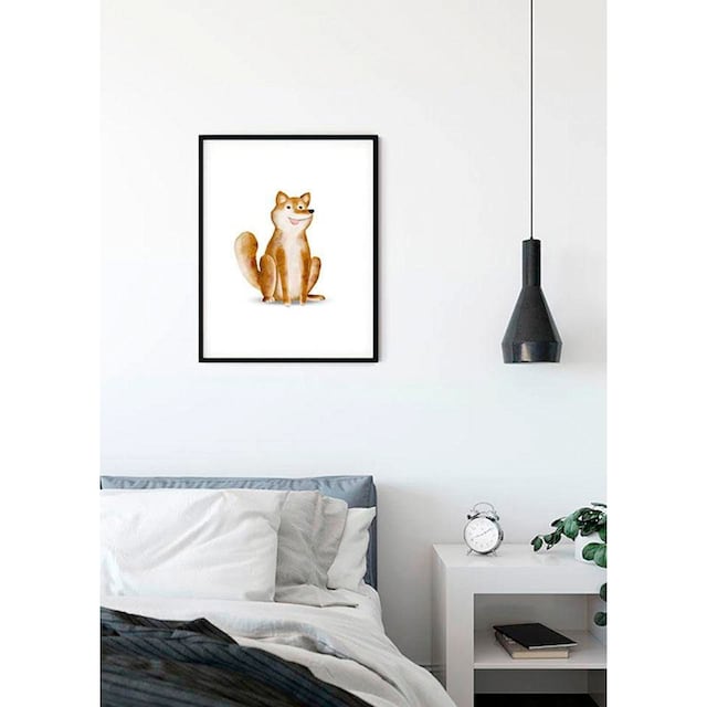 ❤ Komar Poster »Cute Animal Dog«, Tiere, (Packung, 1 St.), Kinderzimmer,  Schlafzimmer, Wohnzimmer bestellen im Jelmoli-Online Shop
