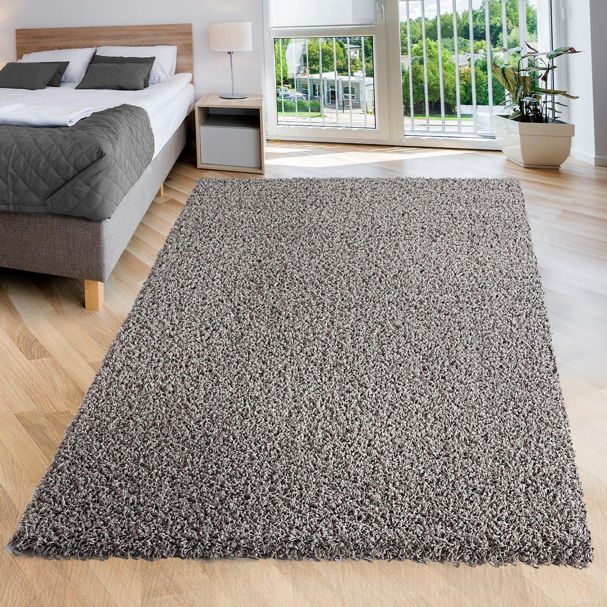 Sanat Hochflor-Teppich »LOCA«, rechteckig, 30 mm Höhe, Wohnzimmer, Langflor, Shaggy, Schlafzimmer