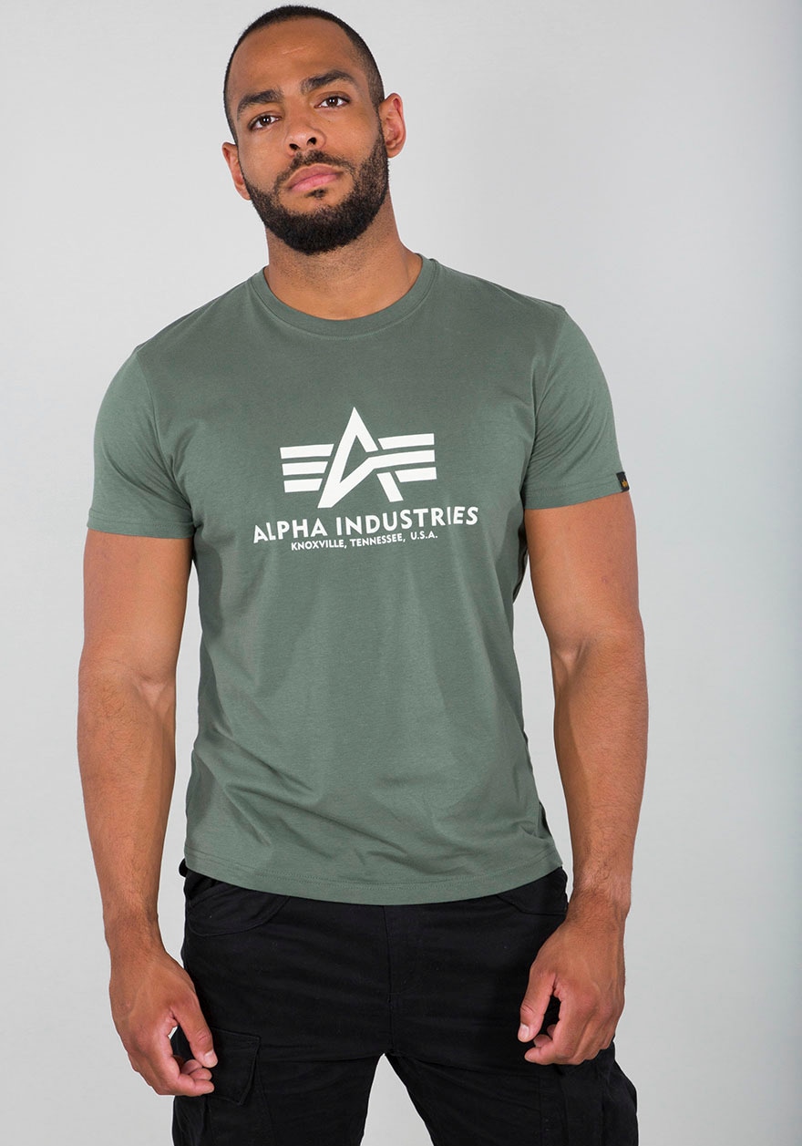 Alpha Industries T-Shirt "Basic T-Shirt" Baumwolle, regular fit