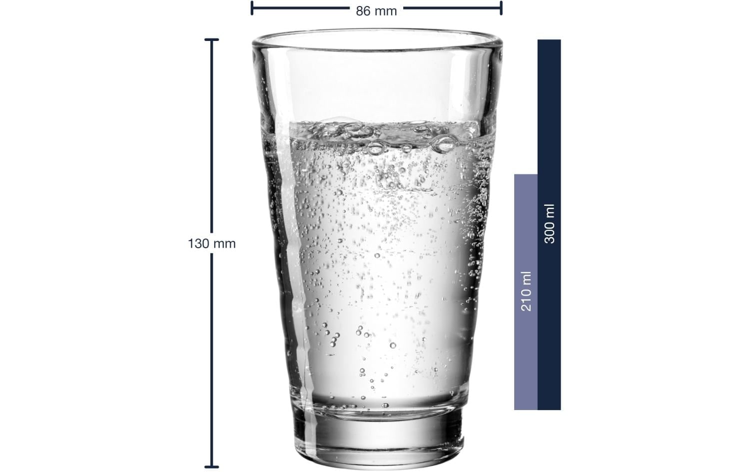 LEONARDO Glas »Leonardo Onda 12 Stück«, (12 tlg.)