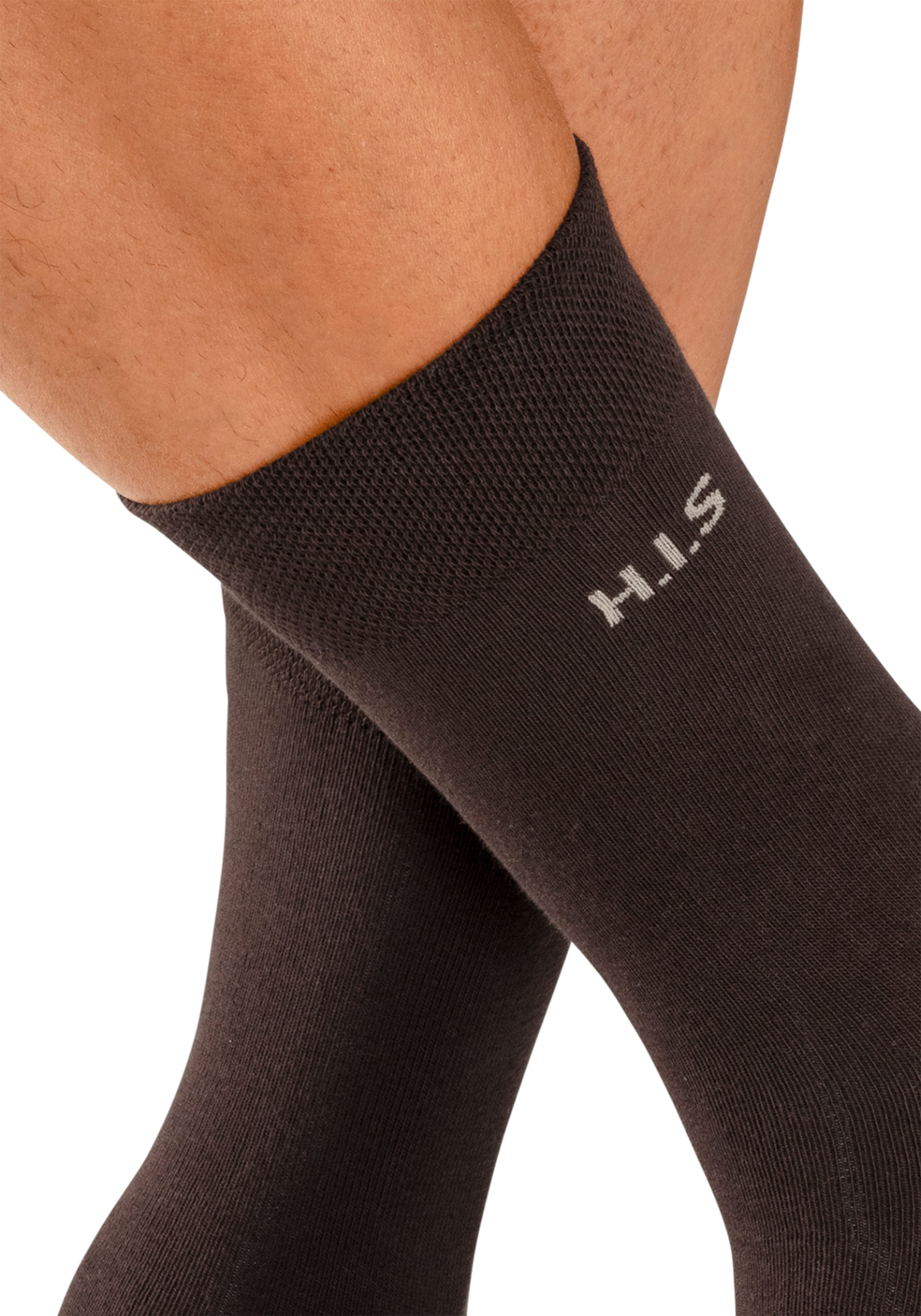 H.I.S Socken, (4 mit druckfreiem Bündchen | bestellen Jelmoli-Versand online Paar)