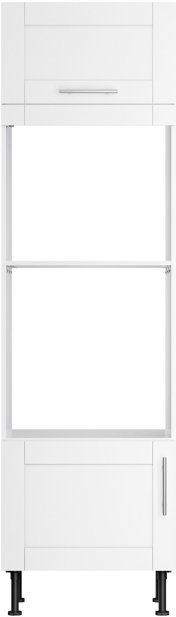 KOCHSTATION Mikrowellenumbauschrank "Ahus" Breite 60 cm