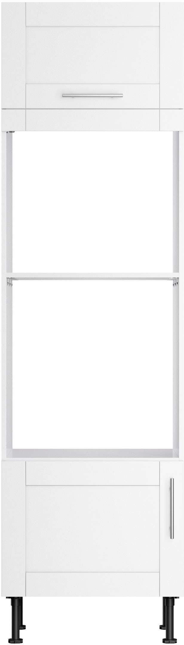 KOCHSTATION Mikrowellenumbauschrank "KS-Ahus" Breite 60 cm