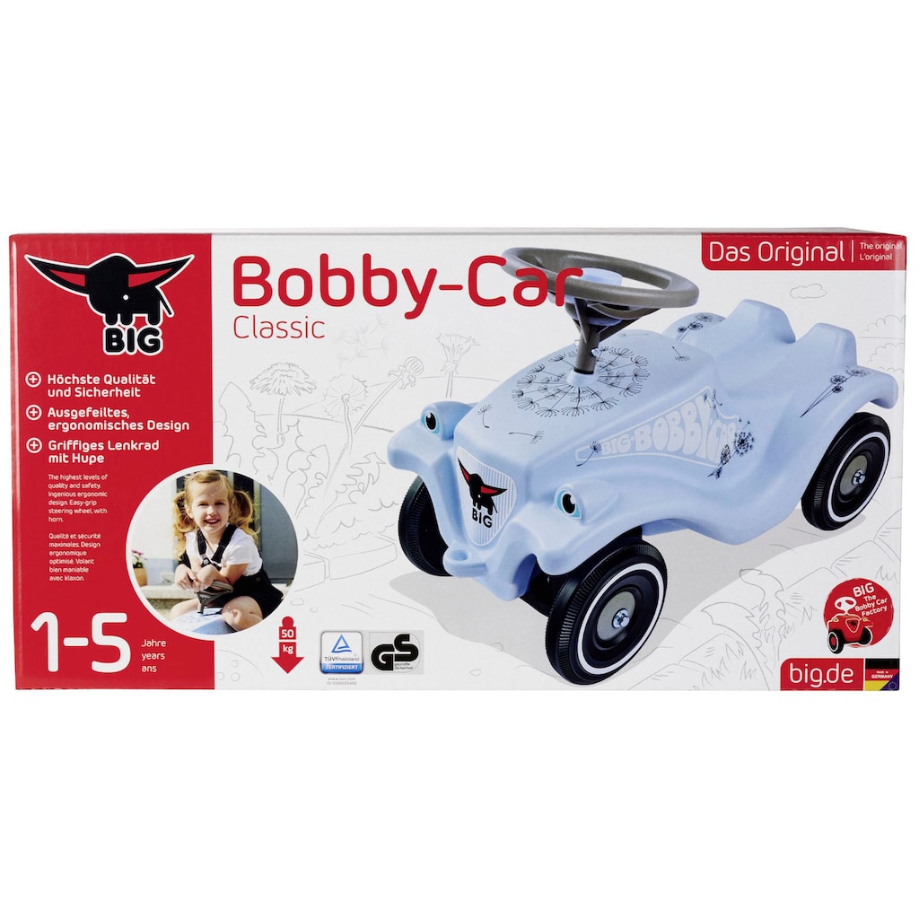 BIG Rutscherauto »BIG Bobby-Car-Classic Blowball, hellblau«