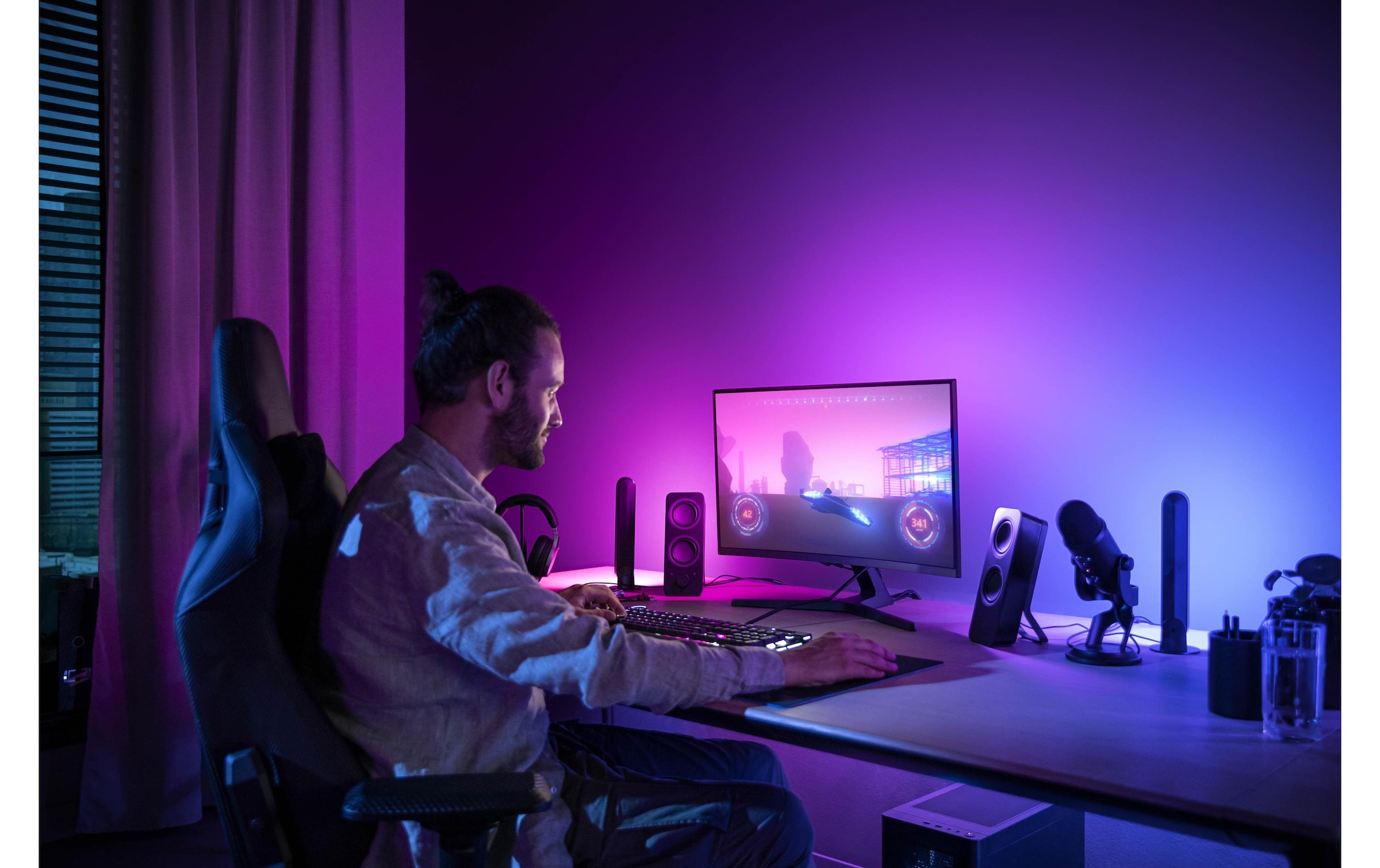 Philips Hue LED-Streifen »Gradient PC Lights«