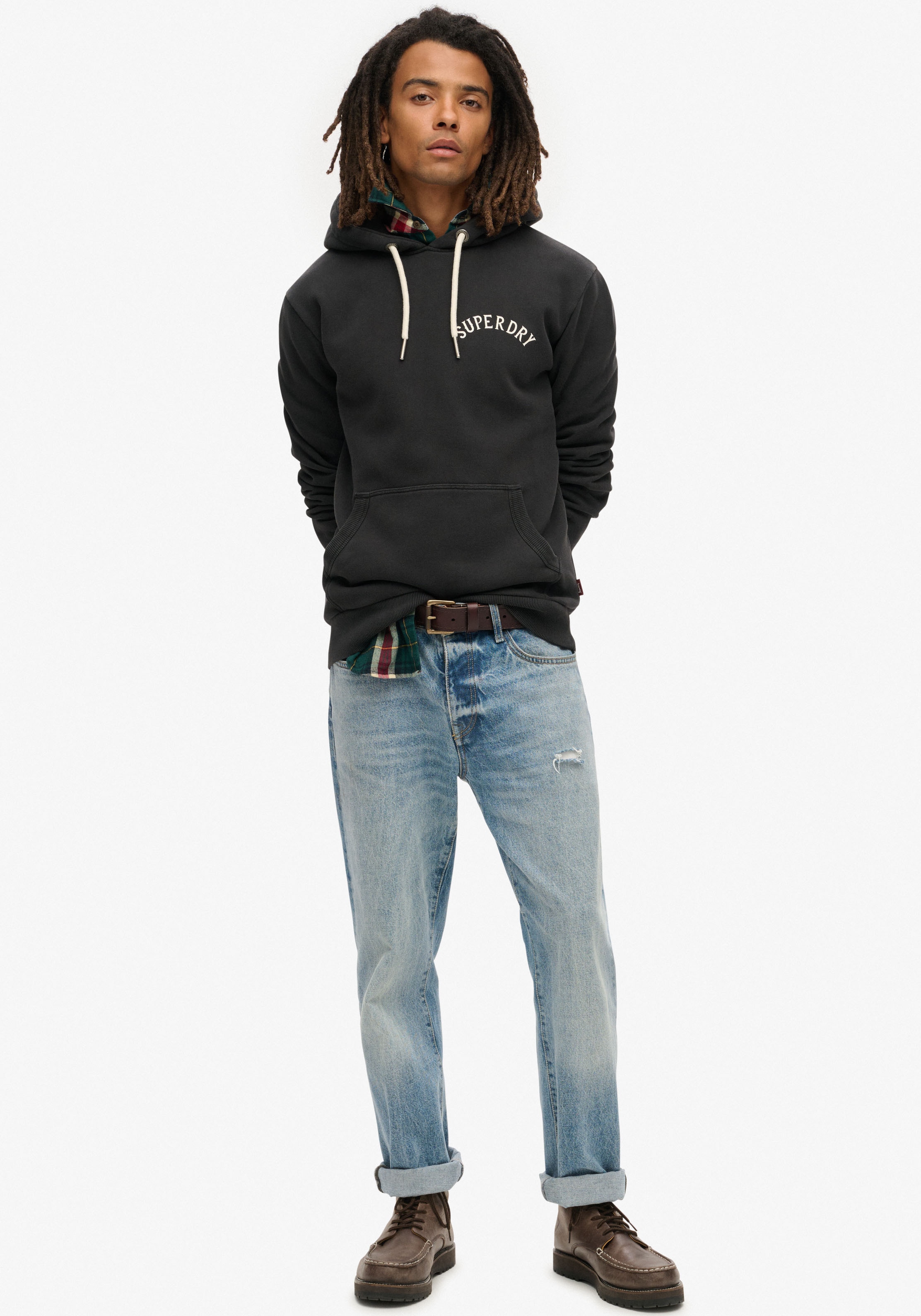 Superdry Kapuzensweatshirt »TATTOO GRAPHIC HOODIE«