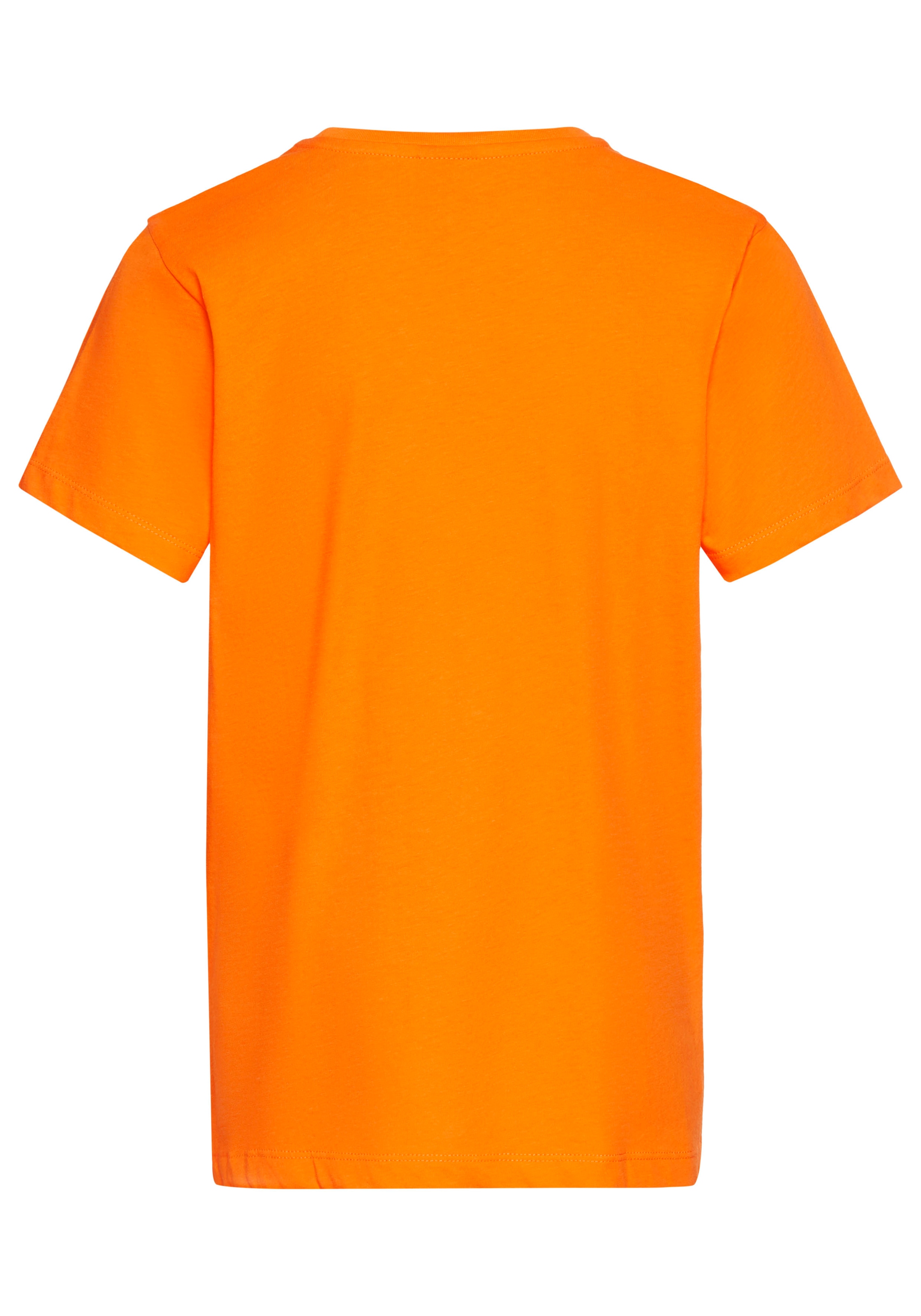 KIDSWORLD T-Shirt »Mit Spruch: CHILL MAL«, Kurzarm, Basic-Stil, mit coolen Schriftzügen, Rundhalsausschnitt